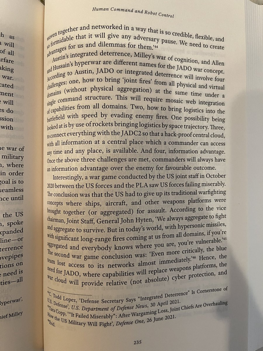 amirhusain_tx's tweet photo. The Last War by @PravinSawhney of @FORCEmagazine is an excellent read. Thank you Pravin sb, for acknowledging and citing our work. Would love to send you a signed copy of #TheSentientMachine and #Hyperwar. https://t.co/ql4ZWnFKhU