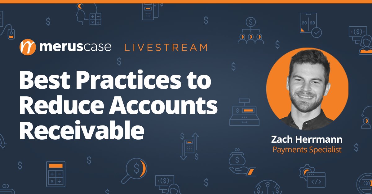 meruscase's tweet photo. Join us on September 14th at 9:30 AM PT/ 12:30 PM ET as Zach Herrmann goes through strategies on how to achieve lower accounts receivable with MerusPay. 

RSVP: https://t.co/hyiXGs5ACF

#onlinepayments #epayments #legaltech #meruscase #meruspay https://t.co/pPcYc8sOau