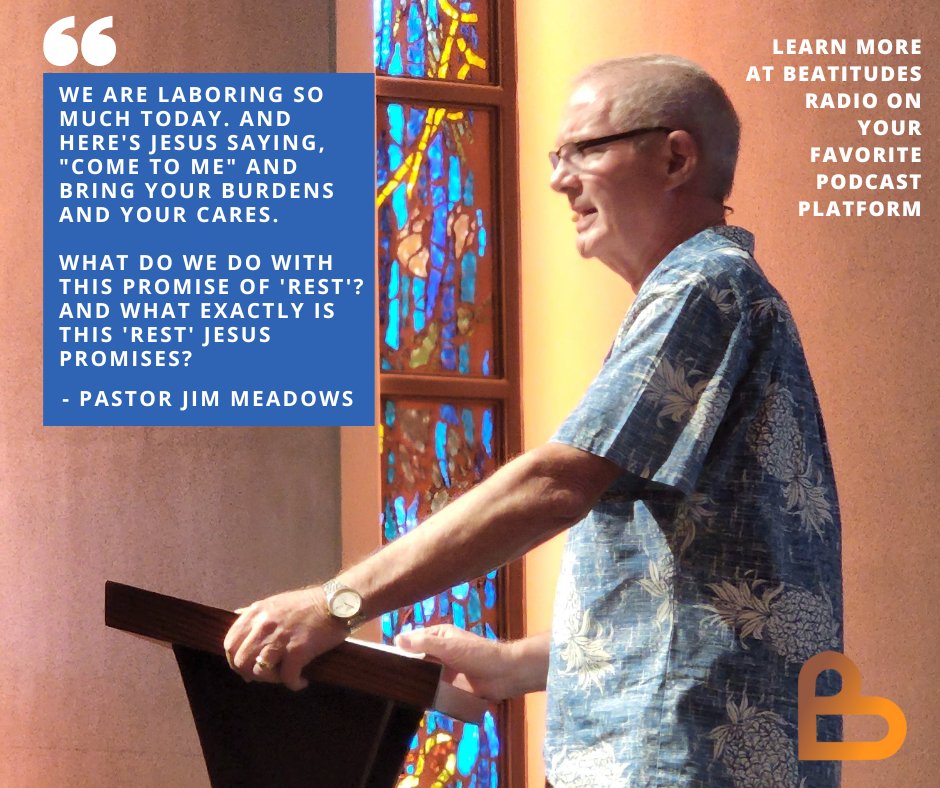 BeatitudesUCC's tweet photo. Weary from work this week? Here's a podcast to lift your spirits as you sprint to the Friday finishline. You can download Pastor Jim's sermon podcast on your favorite podcast player by searching "Beatitudes Radio" or by clicking here:

Transistor: https://t.co/IJWHWWnjgv https://t.co/dsasuk68zZ