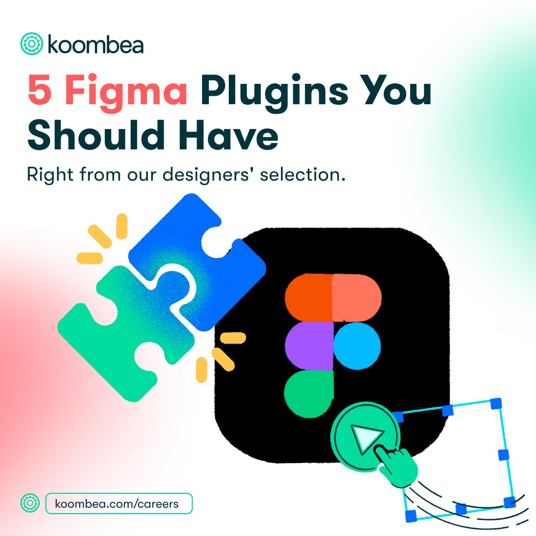 koombea's tweet photo. #Figma is a key part of our production workflow, and our designers use a slew of powerful plugins to make it even better. These are our top 5 Figma plugins, right from our designers’ selection. A thread  🧵 https://t.co/Ti9NPfc8wg