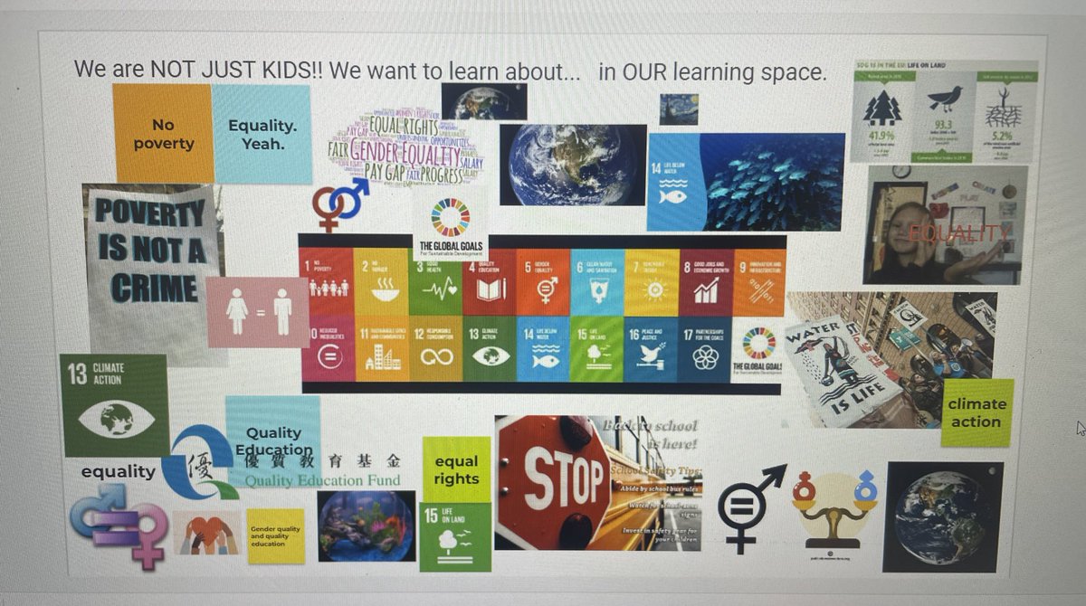 JuliaFliss's tweet photo. What happens when “Where I’m From”visual poems/maps meet Geo-Literacy, the 7Ds & the #SDGs? A living, breathing, thinking, feeling map of our community. #ThinkGeographically #LakeDetermination #COMEALIVE #NOTjustaKid #GalleryWalk https://t.co/eDEeA3bw9w