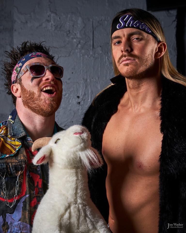 🐐 THE SHOOK CREW (Bobby Orlando & Bryce Donovan) have just been added to #ChasingForever on Saturday, 9/24 in Yarmouth, ME! 📺 Streaming LIVE on @indiewrestling! ➕ PLUS • @alternative_ag v. @RipFNByson • @RealJDDrake returns 🎟 Over 50% SOLD OUT! 👉 LimitlessWrestling.com/tickets