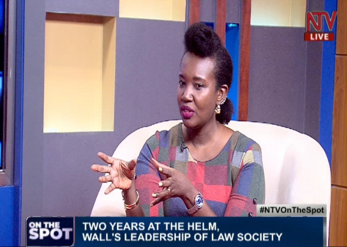 ntvuganda's tweet photo. It’s not every day that you get someone like Queen Elizabeth and it’s going to be another 70 years before we forget her - @PheonaWall, President of the @ug_lawsociety
 #NTVOnTheSpot https://t.co/Fv83KQMhlg