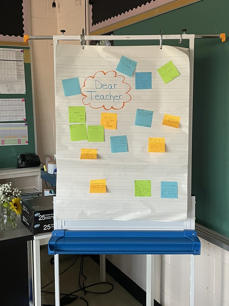 MrsKovari's tweet photo. Sometimes the best people to ask what they need are the students themselves 💛 @riverheights11 https://t.co/yeNckcOxdK