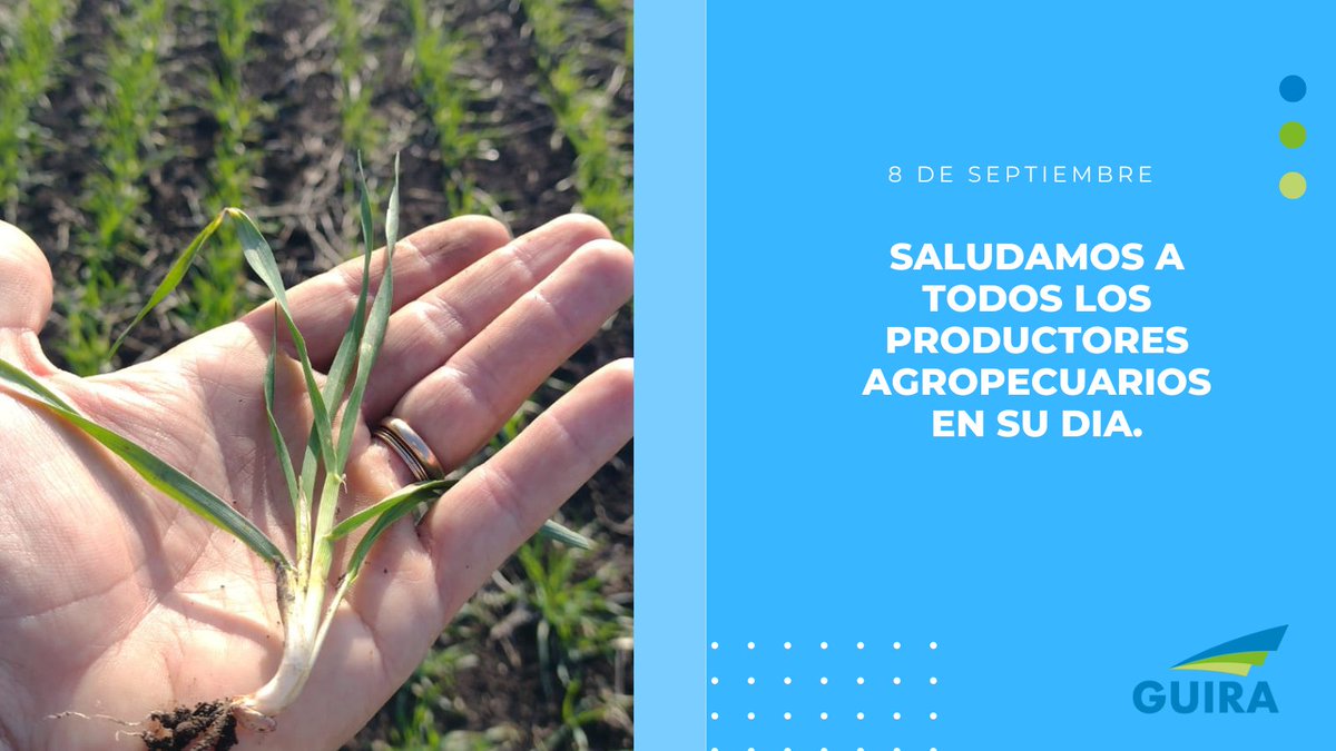 ¡Saludamos a todos los agricultores en nuestro día!
#SinCampoNoHayPatria 🌱🚜 🇦🇷
