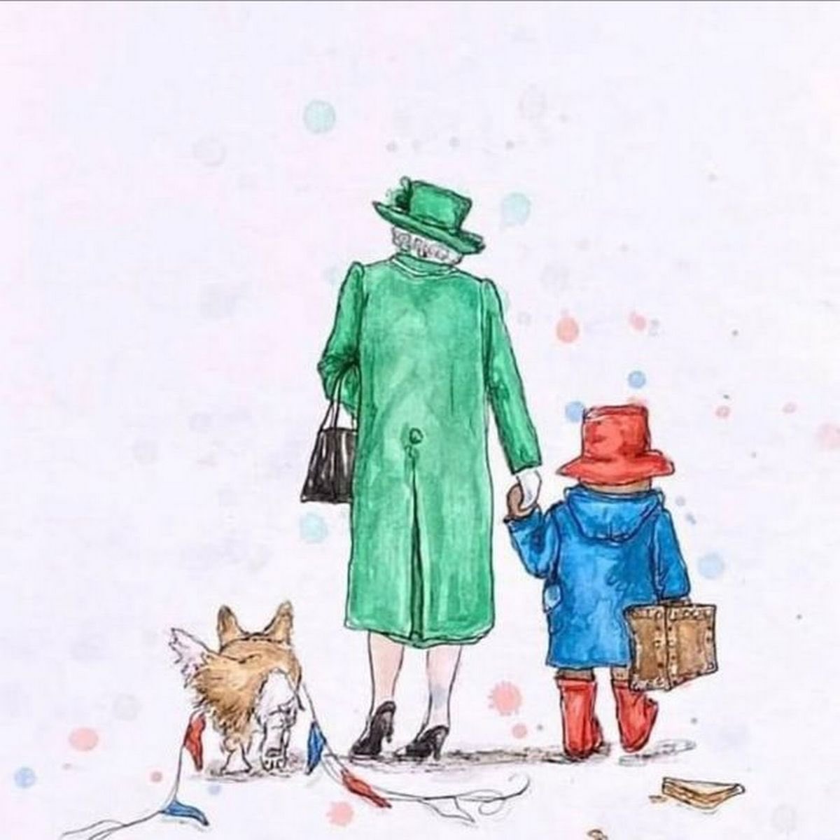 vickylsimpson's tweet photo. ‘Thank you ma’am, for everything’ 💔😢 #QueenElizabeth https://t.co/tdBZD0PsLc