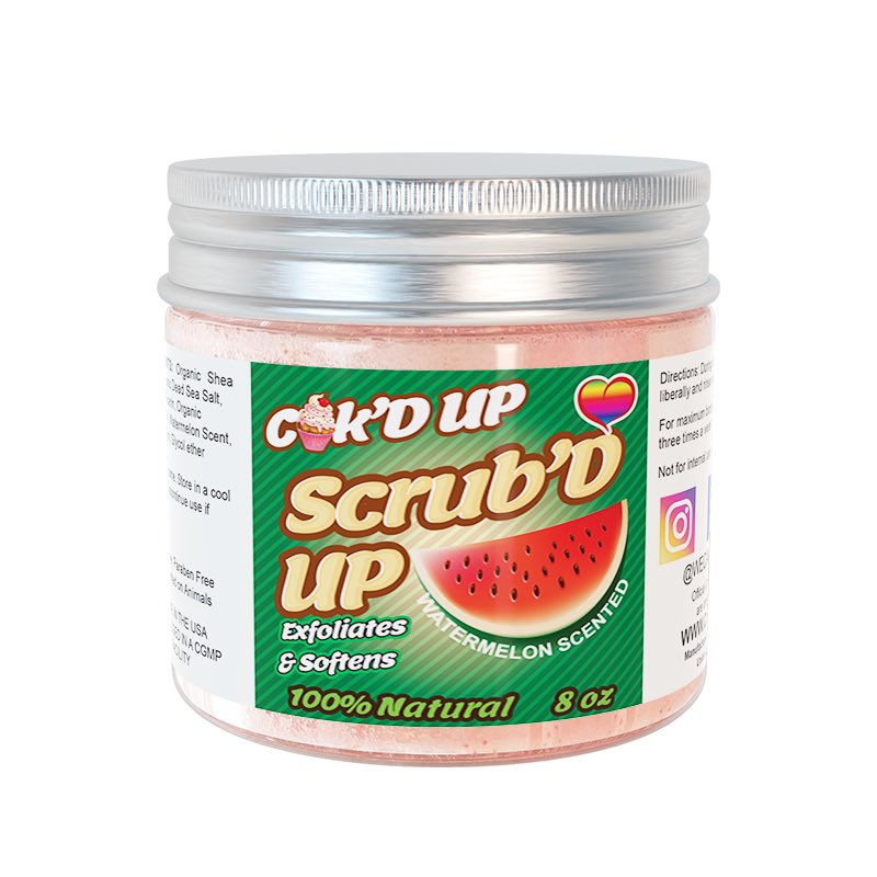 Wecakdupstore's tweet image. Get your scrub on with SCRUB’D UP! Our luxurious exfoliator will shine that 🍑 and leave it smooth and smelling amazing! #scrubdup #cakdup #bootycare #skincare #equality #lgbtq #loveislove