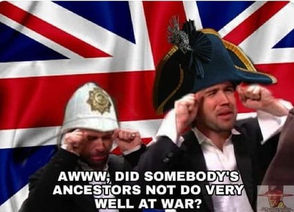 No angry Argies you can't have your islands back lol lmao.