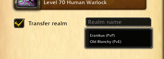 SammyHamdan's tweet photo. @BlizzardCS The AH finally comes up and now I can't xfer to Sulfuras? Was it not going to be extended for the AH stopping xfers? https://t.co/jPz6jSA1jH