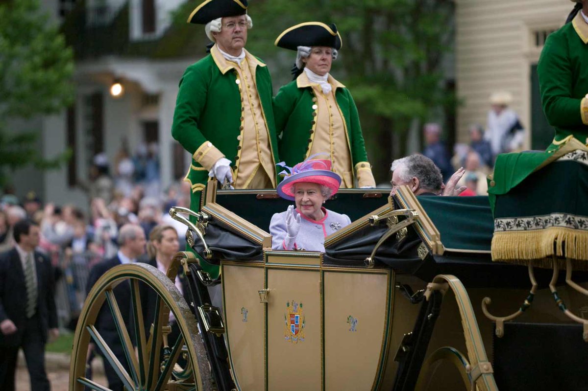 colonialwmsburg's tweet photo. "On behalf of The Colonial Williamsburg Foundation, I extend my deepest condolences to the royal family &amp; to the people of the United Kingdom on the death of Her Majesty Queen Elizabeth II." - Cliff Fleet, president &amp; CEO
Read our full statement: https://t.co/ku1MW6KqLR https://t.co/t1agWJq2a2