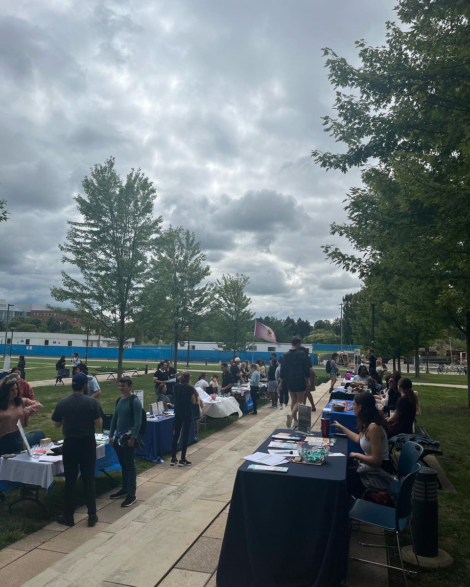 PennStateLaw's tweet photo. The SBA Student Org and Resource Fair took place outside the Katz building today! #WeAre #PennStateLaw #lawschool #resourcefair #lawschoolthings https://t.co/zriwY6u16U