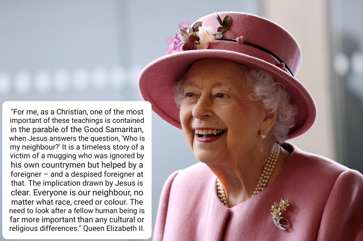 Incredibly sad news this evening. We often ask students to be a good samaritan, steward and shepherd. Queen Elizabeth II embodied these values with resolute dedication. Your majesty, rest in peace. Our prayers are with all who loved her.