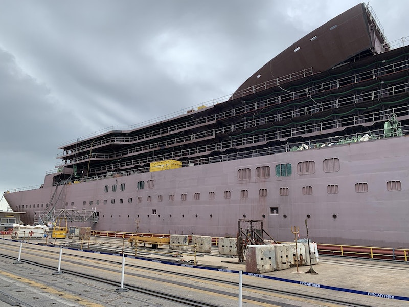 Cruise Ships Passion on Twitter "CunardLine laid the keel for its new