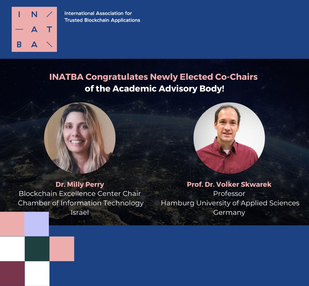 FTZDIWIP's tweet photo. Volker Skwarek wurde zum co-chair des academic advisory body von @INATBA_org gewählt. So können wir dazu beitragen, dass für sinnvolle Anwendungen von #Blockchain regulatorische Rahmenbedingungen insbesondere in der #EU geschaffen werden, um #DLT Einsatz zu fördern. @HAW_Hamburg https://t.co/flOmM6WGHX