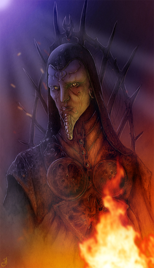 TheArtofArda's tweet photo. Sauron, Priest of Númenor - Nemanja Bubalo https://t.co/1JJwtVCAbD