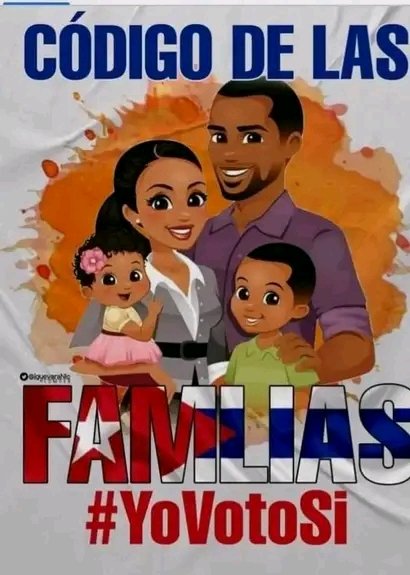 mayedps's tweet photo. Un #CodigoDeLasFamilias para todos.Yo voto sí este 25 de septiembre y mi familia conmigo. #CubaEsAmor #SanctiSpíritus @saludsspiritus @AvellaRivero @Barbara78904587 @MINSAPCuba @SanctiSpiritus1 https://t.co/a9wT11kSKD