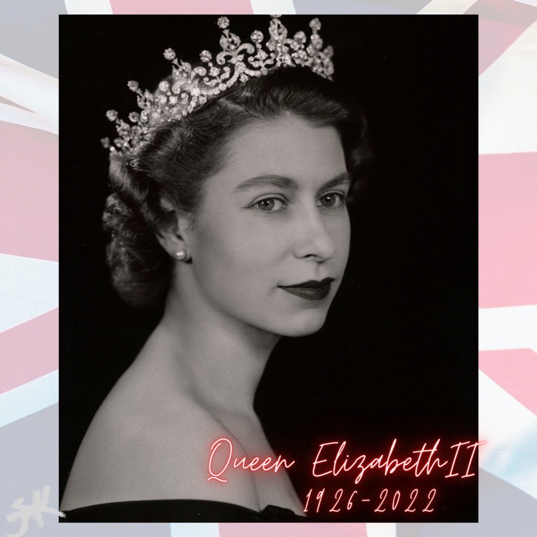 #QueenElizabethII #RestInPeace 💔
