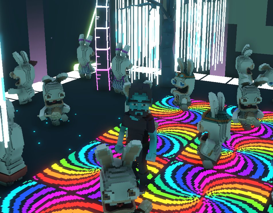 harajolion's tweet photo. @TheSandboxGame @RabbidsOfficial I just participated in the #SandboxAlphaS3Giveaway for a chance to win 500 SAND! Found the Disco Rabbid, check out my screenshot below!
👇 https://t.co/JTRbG2kRKb