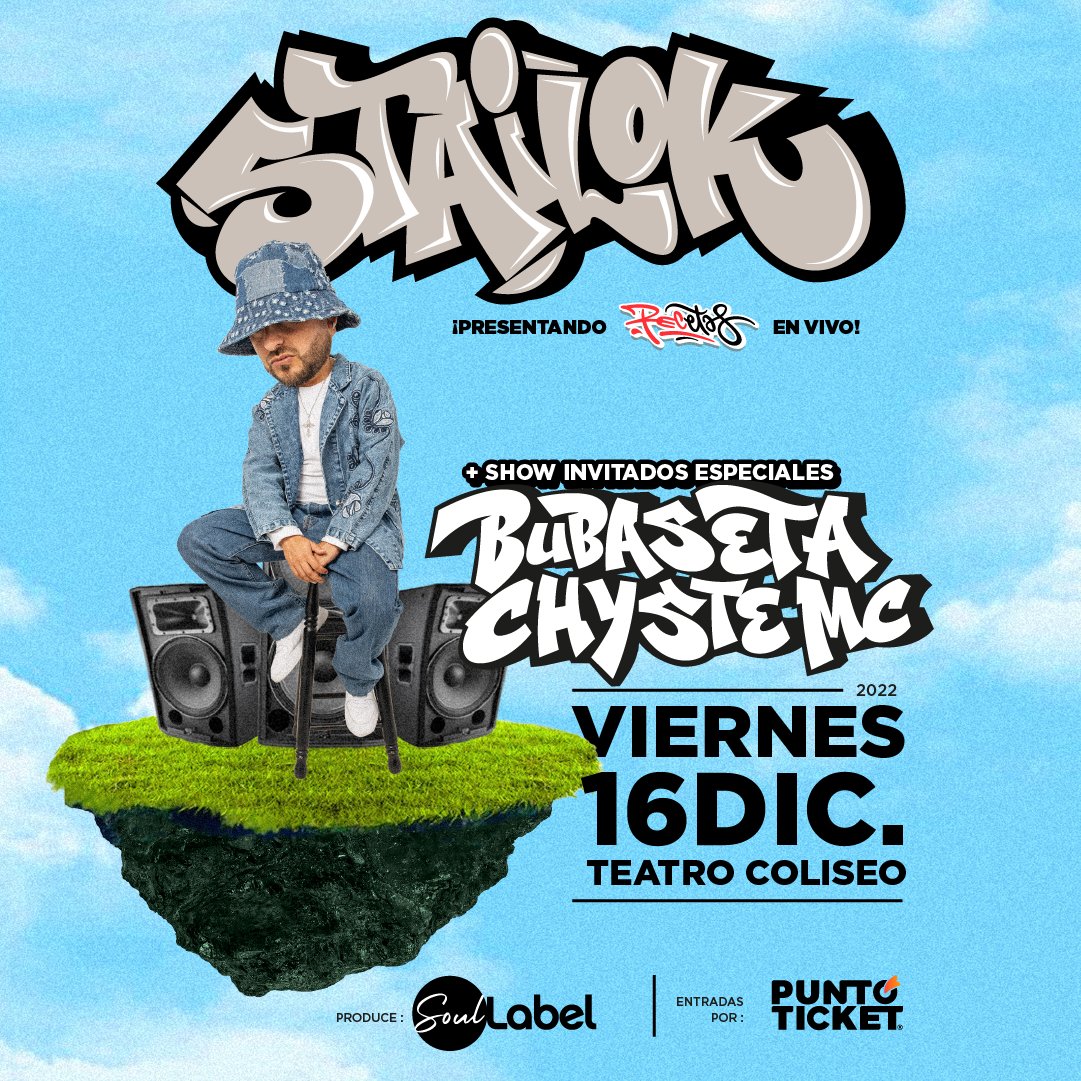 Stailok presentará su nuevo disco RECETAS en su primer gran concierto solista

theresistance.cl/2022/09/stailo…