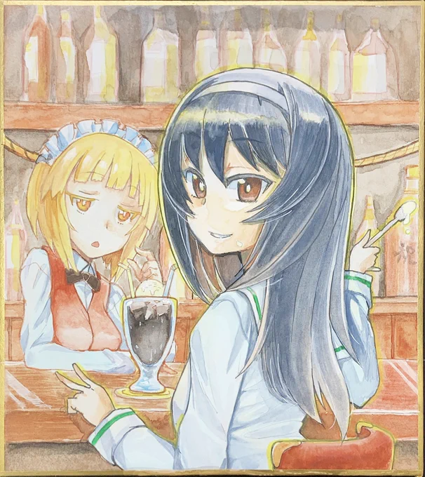#斜め後ろを載せて5rt来たら強者 こんな感じ?(^^)