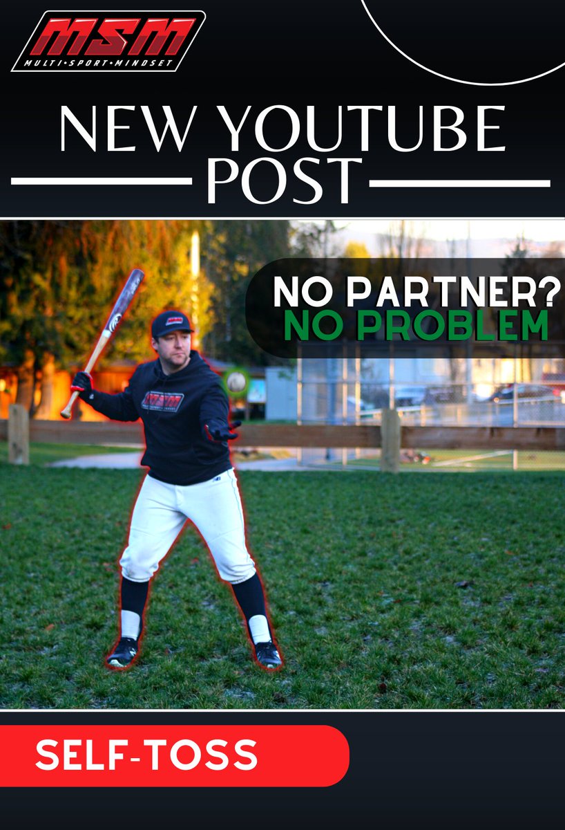 MultiSportMind's tweet image. Check out my latest Youtube video. The self-toss drill is an awesome hitting drill because all you need is a ball, a bat, and some open space. #hittingdrill #baseball #baseballdrill #baseballcoach #coaching #coaches #hit
.
youtube.com/watch?v=o2mwtD…