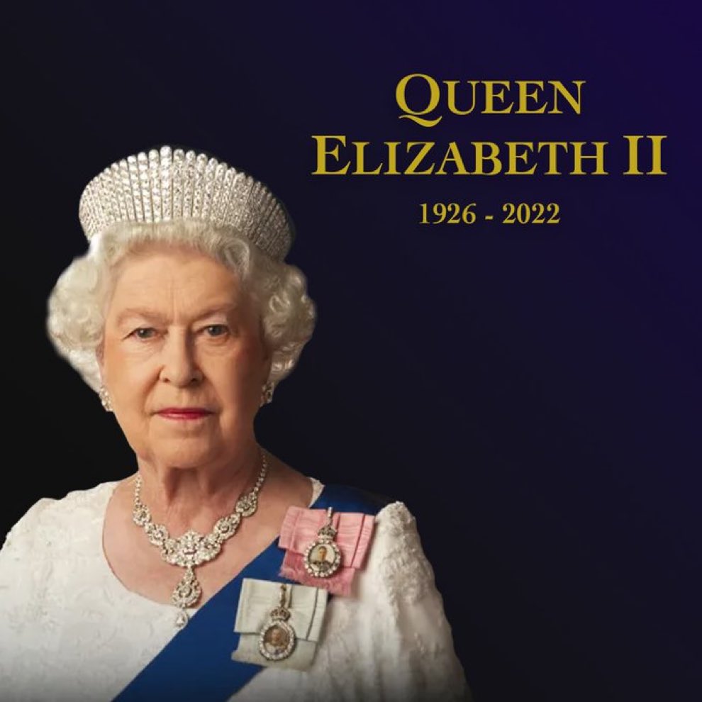 #RIP #QueenElizabeth
