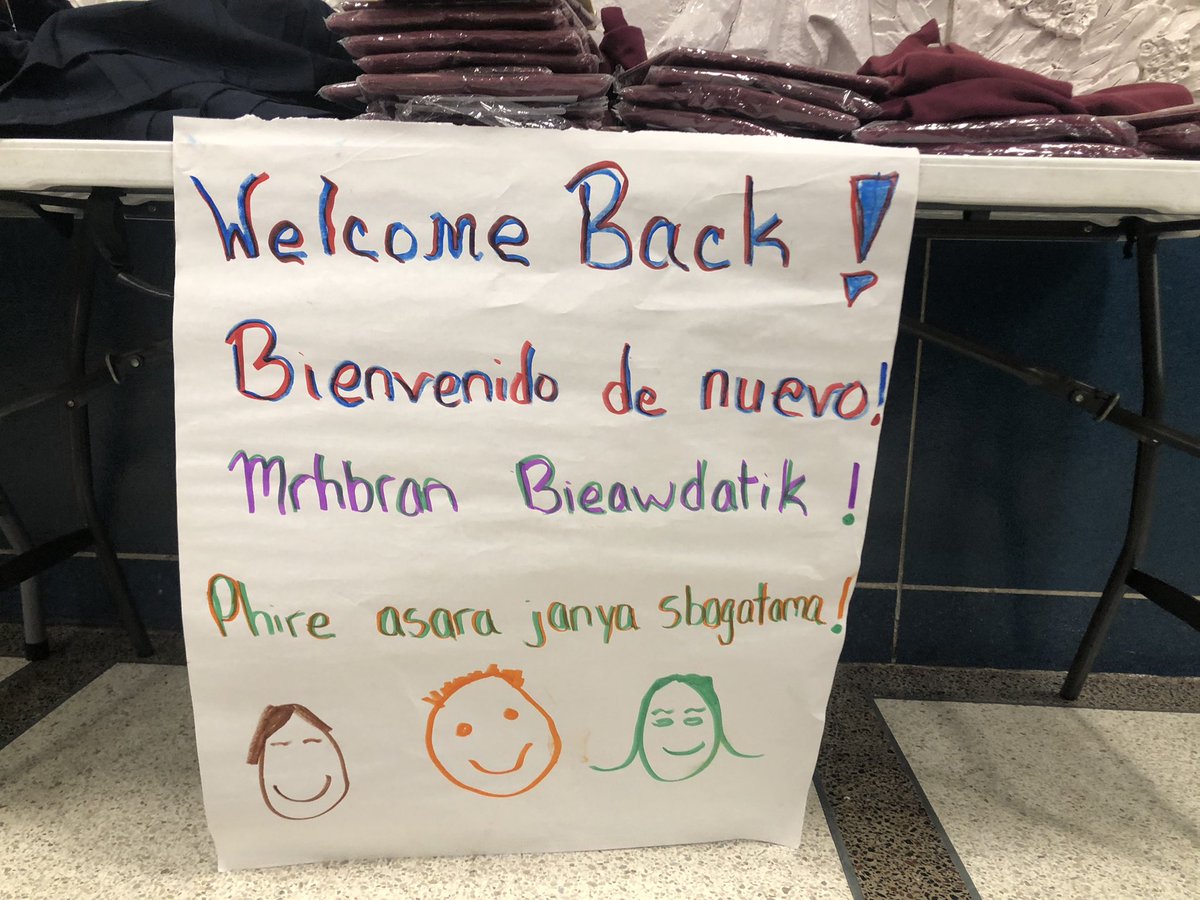 How many ways can you say,”Welcome Back”?🤗😃👋Wishing everyone a great 22/23 school year!!
