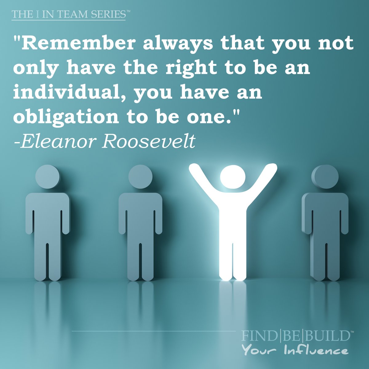 IinTeamSeries's tweet photo. Your journey toward finding your individual influence is not only your right but your obligation. Be the best human you can be.
#Bookquotes #positiveinfluence #TheIinTeamSeries #IndividualInfluence #AmazonBestSeller https://t.co/sA0fqVwl08