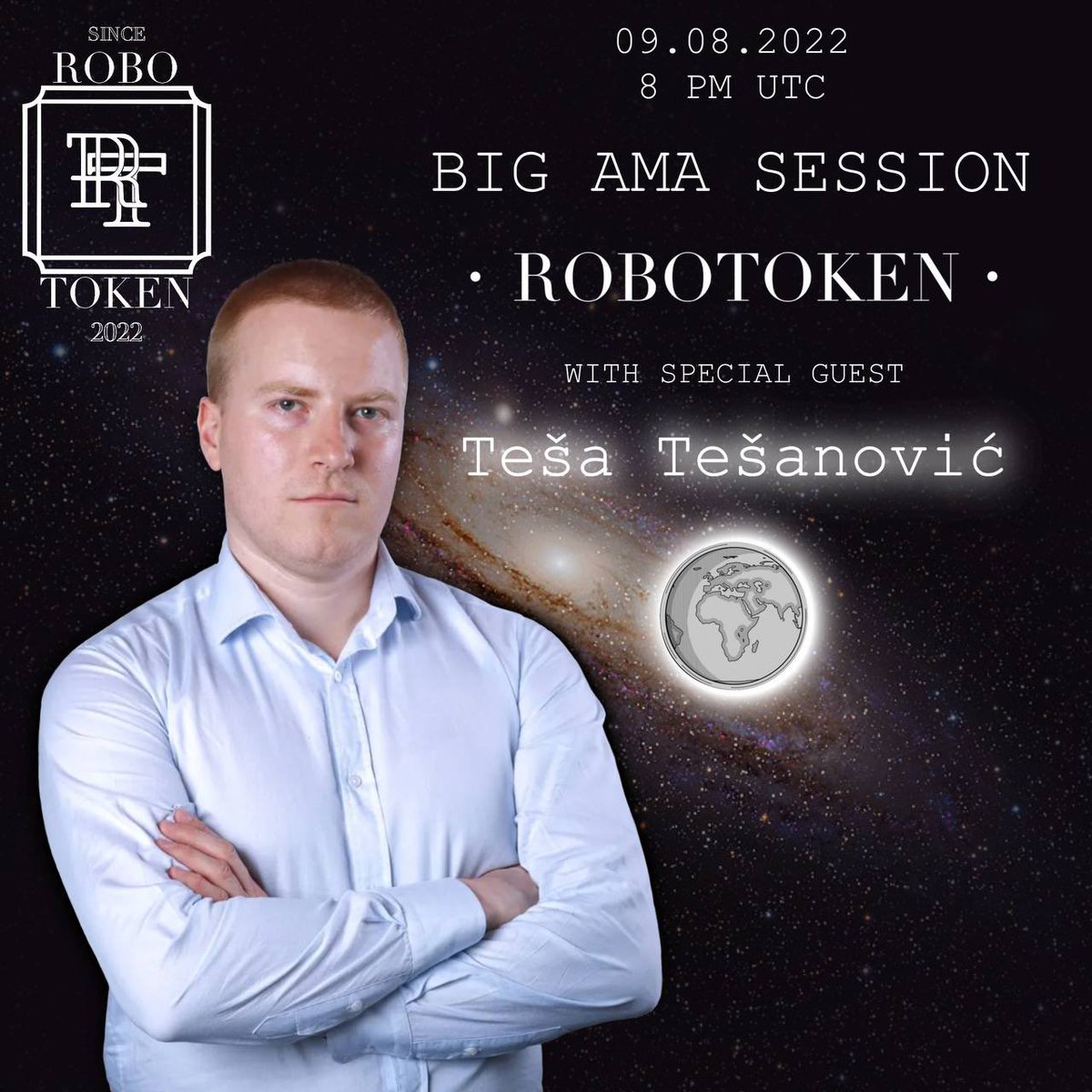 📌#ROBOAMASESSION📌

☄️ Experience the ROBOTOKEN atmosphere ☄️
🚀 Space is waiting for us 🧑‍🚀
🎙 Talk about the future✨
🔥 Special guest:<a href="/TeshaTeshanovic/">Teša Tešanović</a>                                                                 #Robotoken #NFT #XÆA12 x.com/i/spaces/1Mnxn…