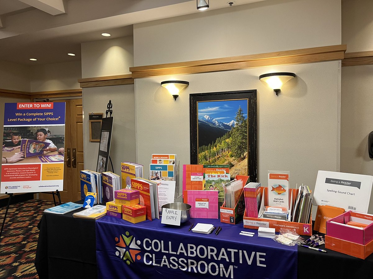 <a href="/mt_schools/">School Services of Montana</a> is excited to be representing <a href="/CollabClassroom/">Collab Classroom</a> SOR-aligned programs at the Big Sky Literacy Summit with <a href="/TRTGroup/">The Transformative Reading Teacher Group</a> and <a href="/ReadingLeagueMT/">The Reading League Montana</a>!