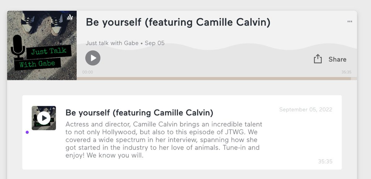 CamilleCalvin's tweet image. Had such a fun talk with @Gabelsilva  on #justtalkwithgabe!  

.
#lynkpr #lynkpublicrelations #justtalkwithgabe #gabelsilva #camillecalvin #allthingscamille #camillecalvinactress