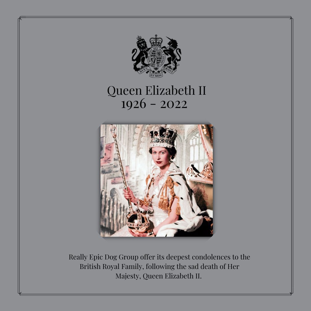 God bless the Queen, may she Rest In Peace.