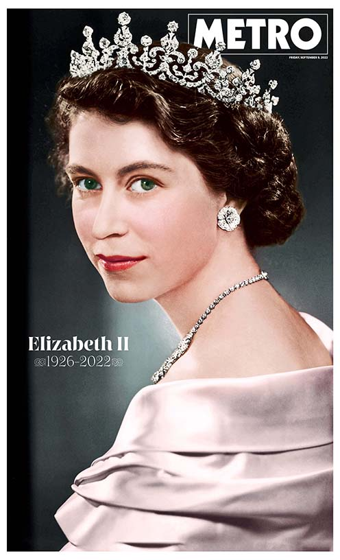 Tomorrow's Paper Today 📰

ELIZABETH II
1926-2022

#tomorrowspaperstoday