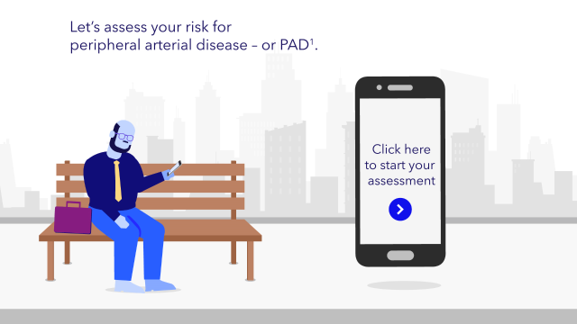 socialmatt's tweet photo. Have you heard of PAD? It's one of the most common diseases among Americans 50+, but it's not well known. In recognition of #PADAwarenessMonth, I took this assessment to learn if I'm at risk. Feel free to share with your own network. #MedtronicEmployee https://t.co/vuAklNKVd1 https://t.co/TzpSglG7tg