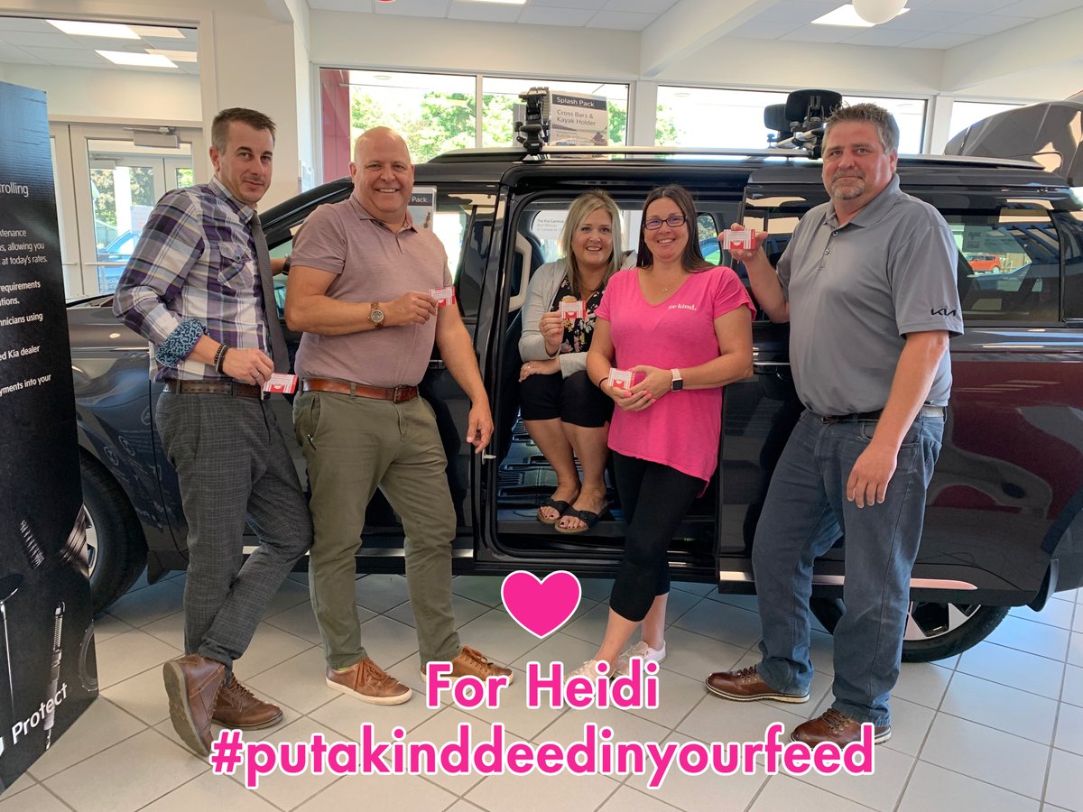 Today the Hudson Team randomly handed out over 125 Tim Hortons gift cards at our locations (and in the community) to honour the life, legacy, and kind heart of Heidi Schlumpf on what would have been her 35th birthday.  #putakinddeedinyourfeed #forheidi