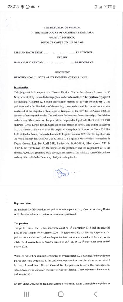 HC has held that Section 24 of the Divorce Act which mandates only a man to pay a woman alimony during dissolution of marriage as discriminatory. Good jurisprudence herein.