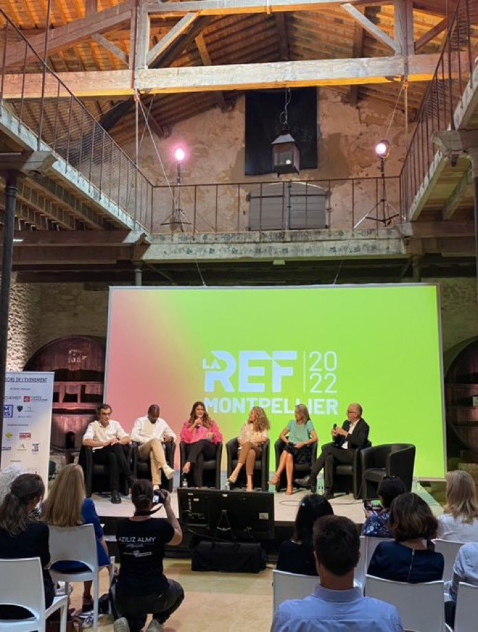 Bravo <a href="/jmOluski/">jm Oluski</a> qui a réussi à Montpellier la 1ere #REF sur le thème la Quête de sens . En introduction j’ai présenté le pacte pour l’embauche de <a href="/Occitanie/">Région Occitanie</a> <a href="/CaroleDelga/">Carole Delga</a> Ensemble avec les entrepreneurs pour  des solutions sur l’emploi.Métiers en tension, formation …
