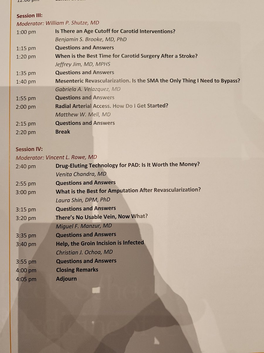 usc_vascular's tweet photo. Afternoon session on!
Dr. Benjamin Brooke, Chief of @UofUVascular, answers "Is There An Age Cutoff for Carotid Interventions?"

2022 Gaspar Symposium.
#CEA #TFCAS #TCAR #comprehensivevascularcare
@CaliJohnsonMD @VascularSVS https://t.co/SaIKZPMx5R