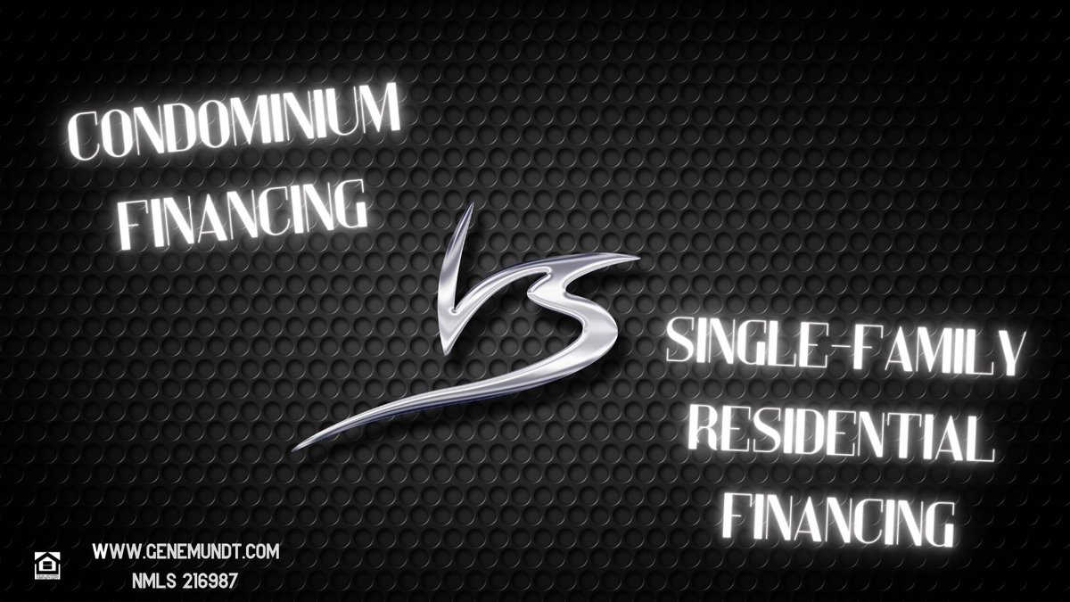 genemundt's tweet photo. Thinking of buying and financing a condominium? How it differs from single-family residential financing #condominium #condofinancing #homebuying #mortgageinfo #talktoalender #realestate
https://t.co/8nvuwRqK2q https://t.co/GooRJGZjhJ