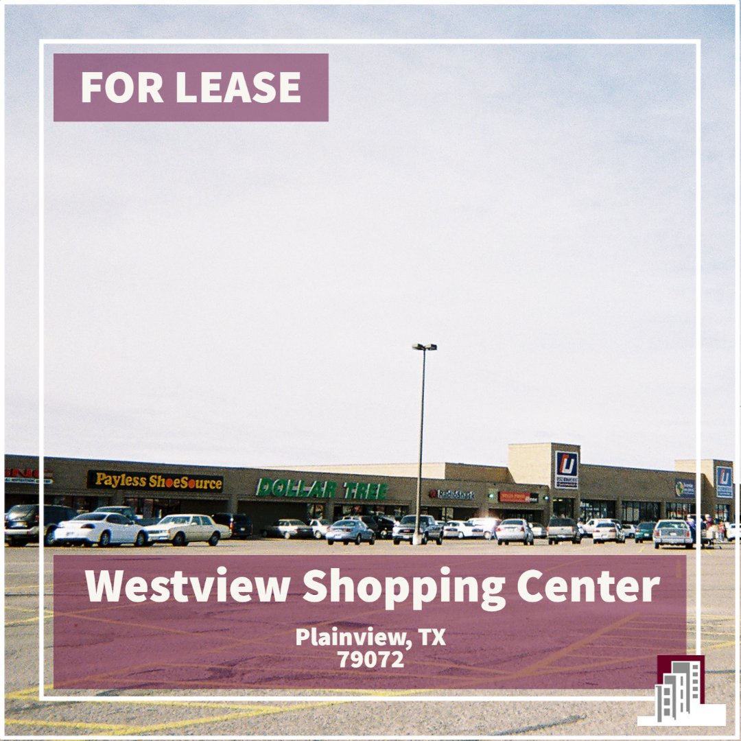 ColonialCRE_'s tweet photo. 8,000 SF for lease in Grocery Anchored Center in Plainview, Texas!

View the listing through the link below!

https://t.co/j1IjtgYTkK

Or contact us at 817-632-6200 and visit our website through the link in our bio.

#realestate #realty #broker #forsale https://t.co/UVZtRwPDMP