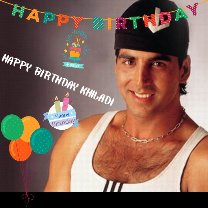 Love you forever Akshay Kumar

Wishing you very happy birthday 