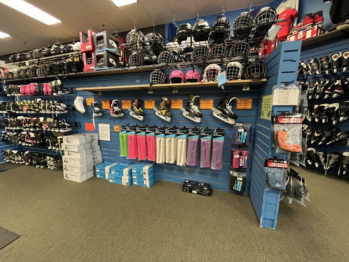playitagaingf's tweet photo. Hockey season is around the corner stop in and check out our new and used gear!! https://t.co/wrIegxOTDH