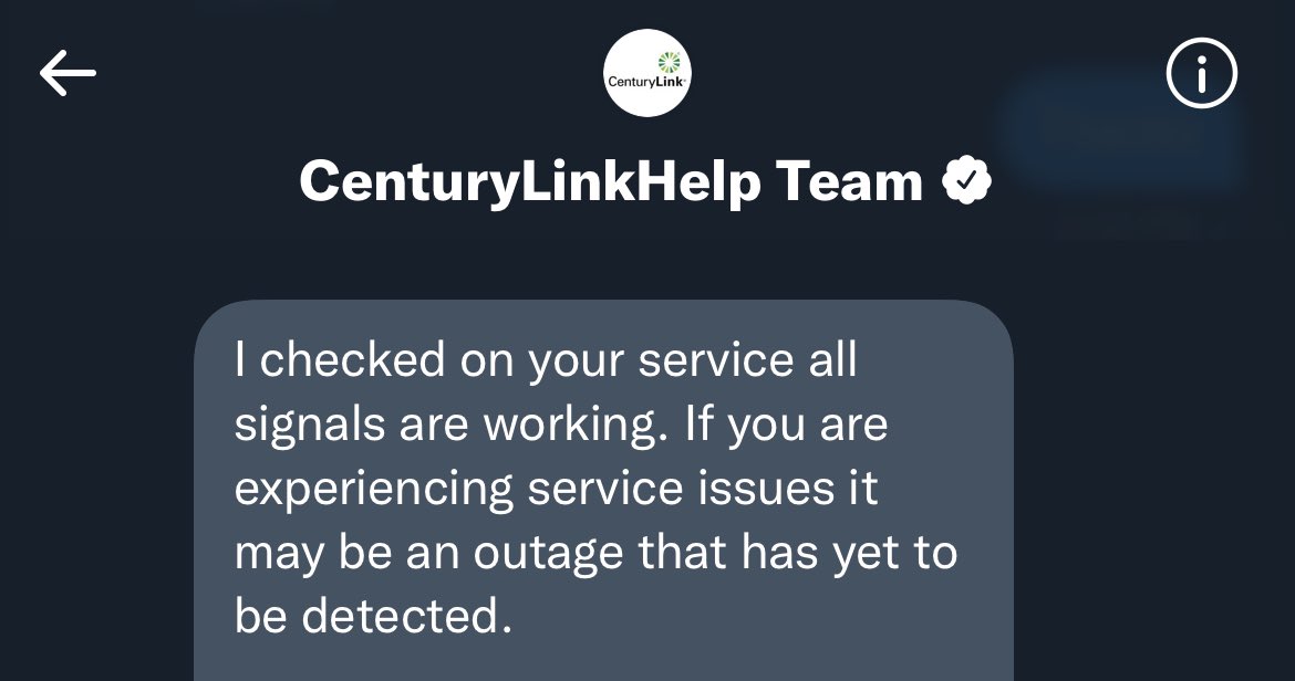 annasmoseley's tweet photo. @docgo12 @CenturyLink @CenturyLinkHelp https://t.co/l94WtXMaPO