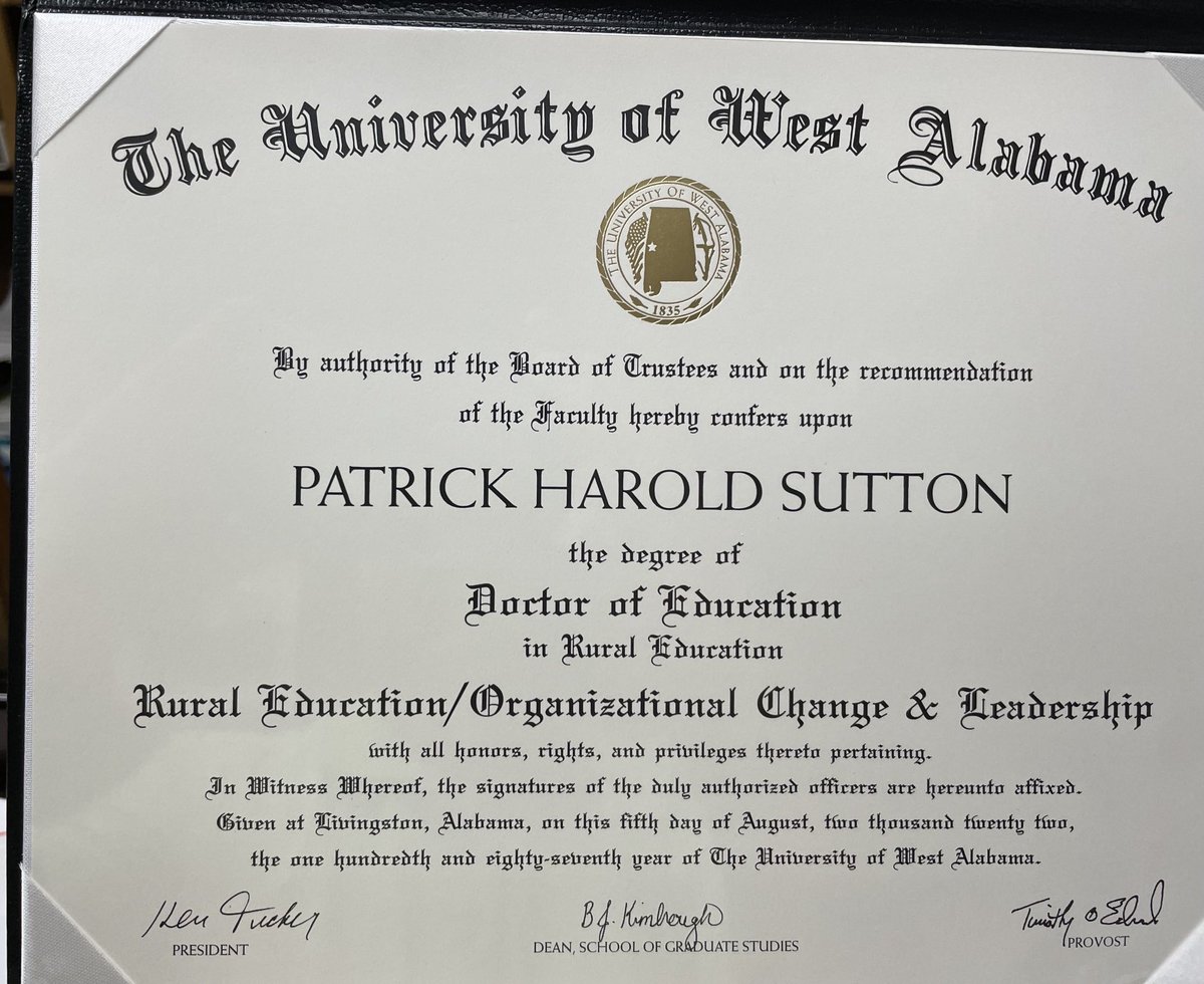PatrickHSutton's tweet photo. There it is! I’ve been looking forward to getting this and I feel very blessed. However, as I’ve said to many friends lately, friendships are better than titles. https://t.co/WjJ5kxfTIq