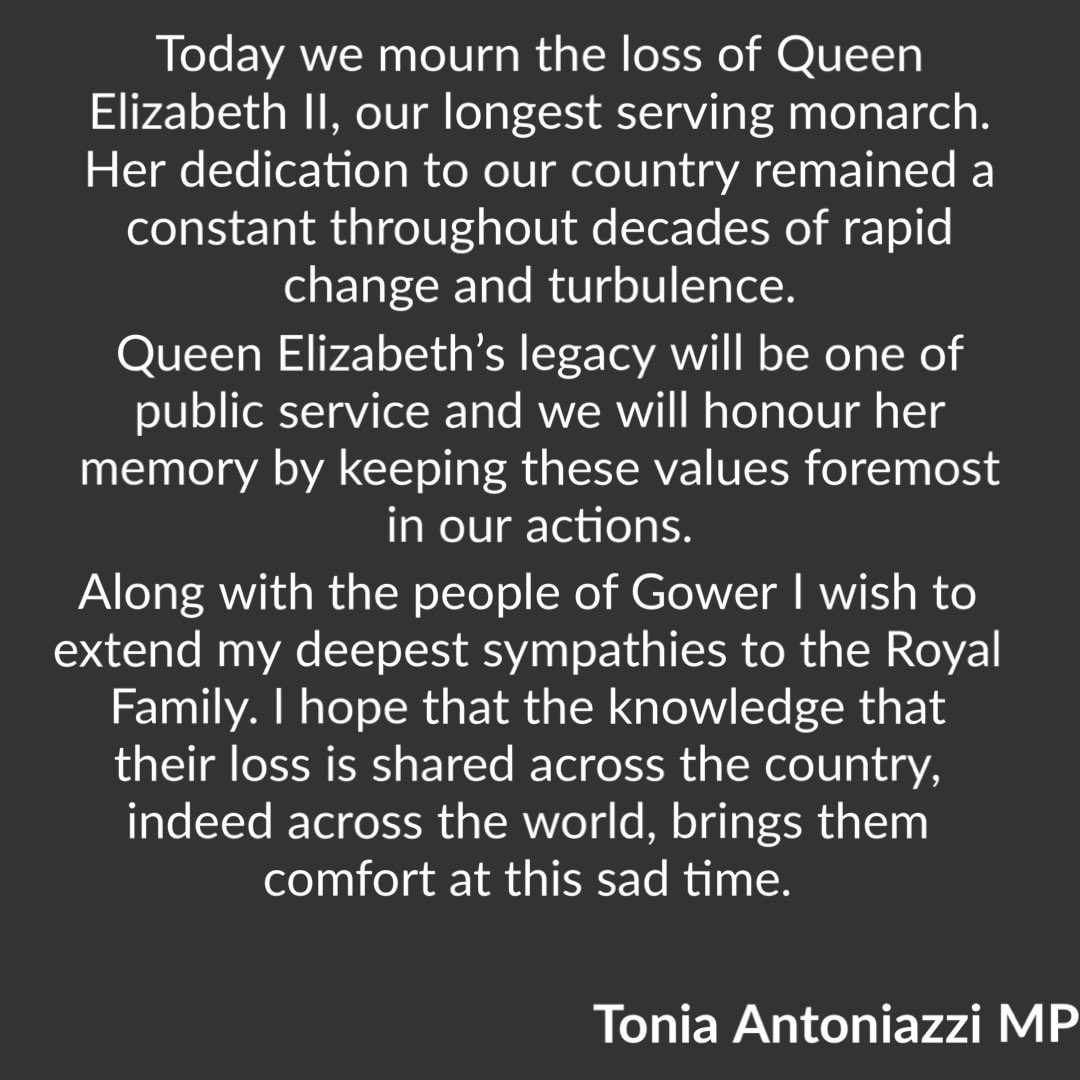 ToniaAntoniazzi's tweet photo. Queen Elizabeth II

21 April 1926 - 8 September 2022 https://t.co/JRVdjAucDh