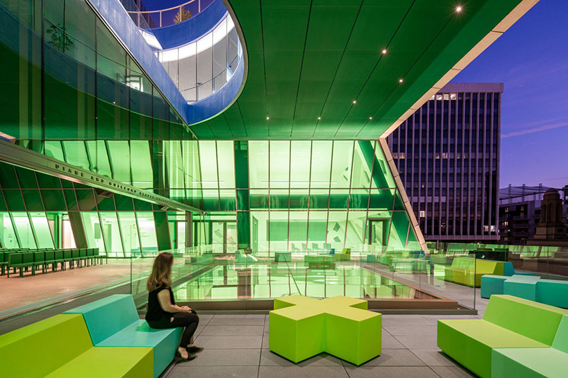 designboom's tweet photo. from light boxes to bright glass façades, the vanceva world of color awards gives recognition to vibrant structural elements around the world https://t.co/8mH2VxLmNF https://t.co/AD51Ke3cjb