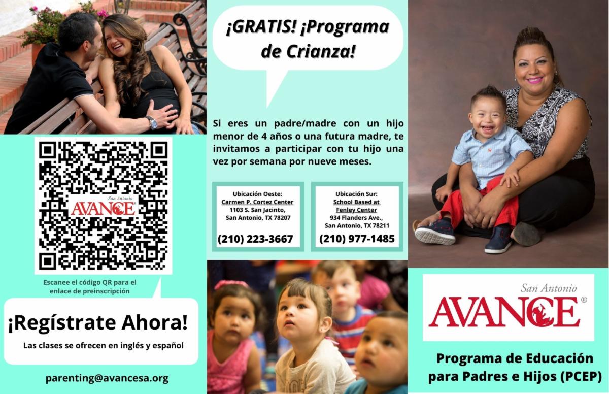 AVANCE_SA's tweet photo. Have you registered for our FREE Parent Child Education Program (PCEP)? There's still time. We look forward to learning, growing and walking with you! #parentchildeducation #bilingualprogram #AVANCESanAntonio https://t.co/D5BKdPviaT