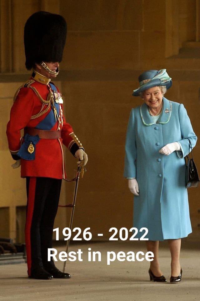 RIP Ma’am, your nation is orphaned.