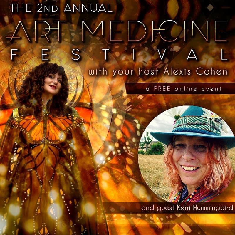 Have you registered yet? Tomorrow you’ll receive a sacred ceremony for communing with Mother Earth from me ♥️🌈♥️ 
Register here: artmedicine.us/amfkerri
