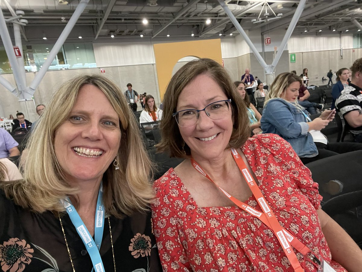 smonnes's tweet photo. Enjoying day two of #INBOUND22 meeting old and new friends! https://t.co/NXxngQCJWE